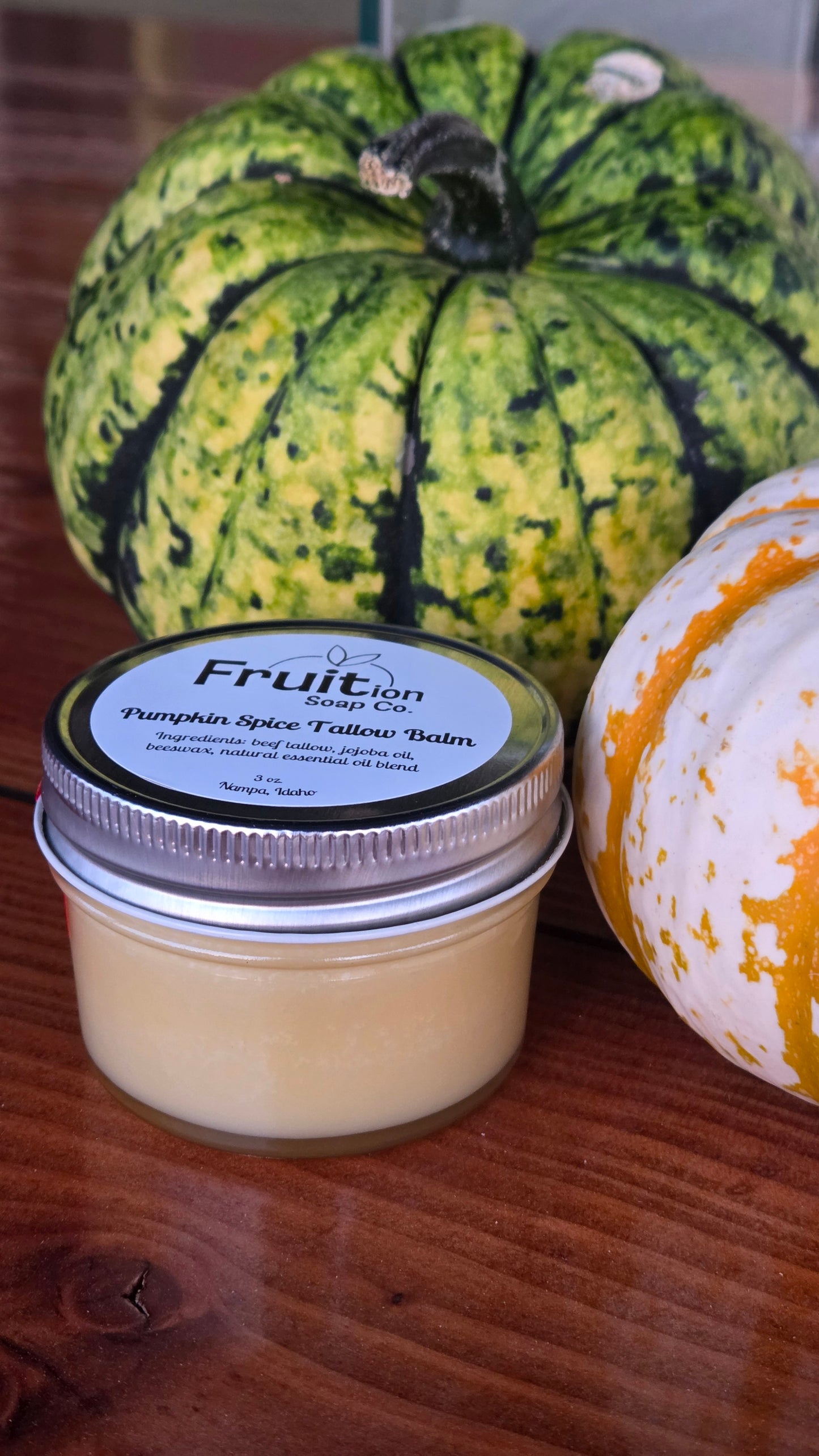 Pumpkin Spice Tallow Balm - 3 oz.