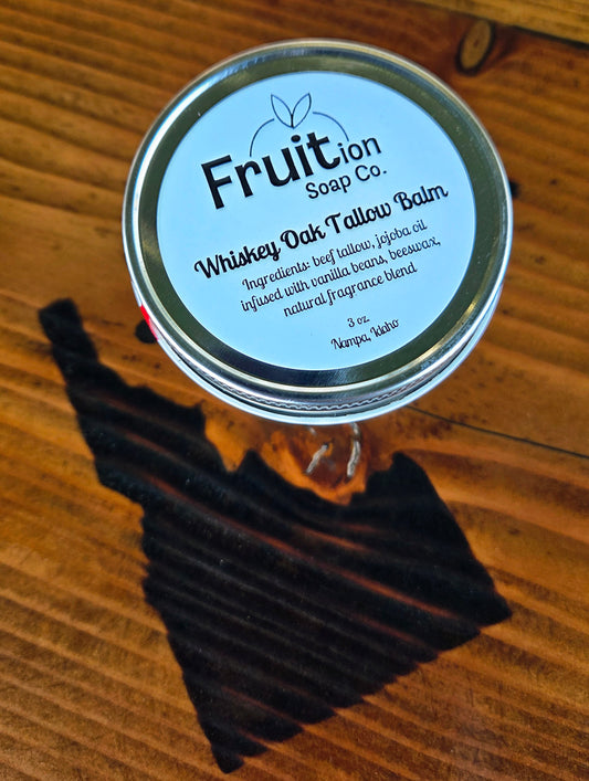 Whiskey Oak Tallow Balm - 3 oz.