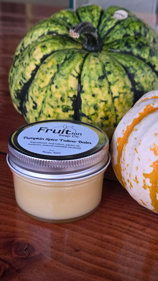 Pumpkin Spice Tallow Balm - 3 oz.