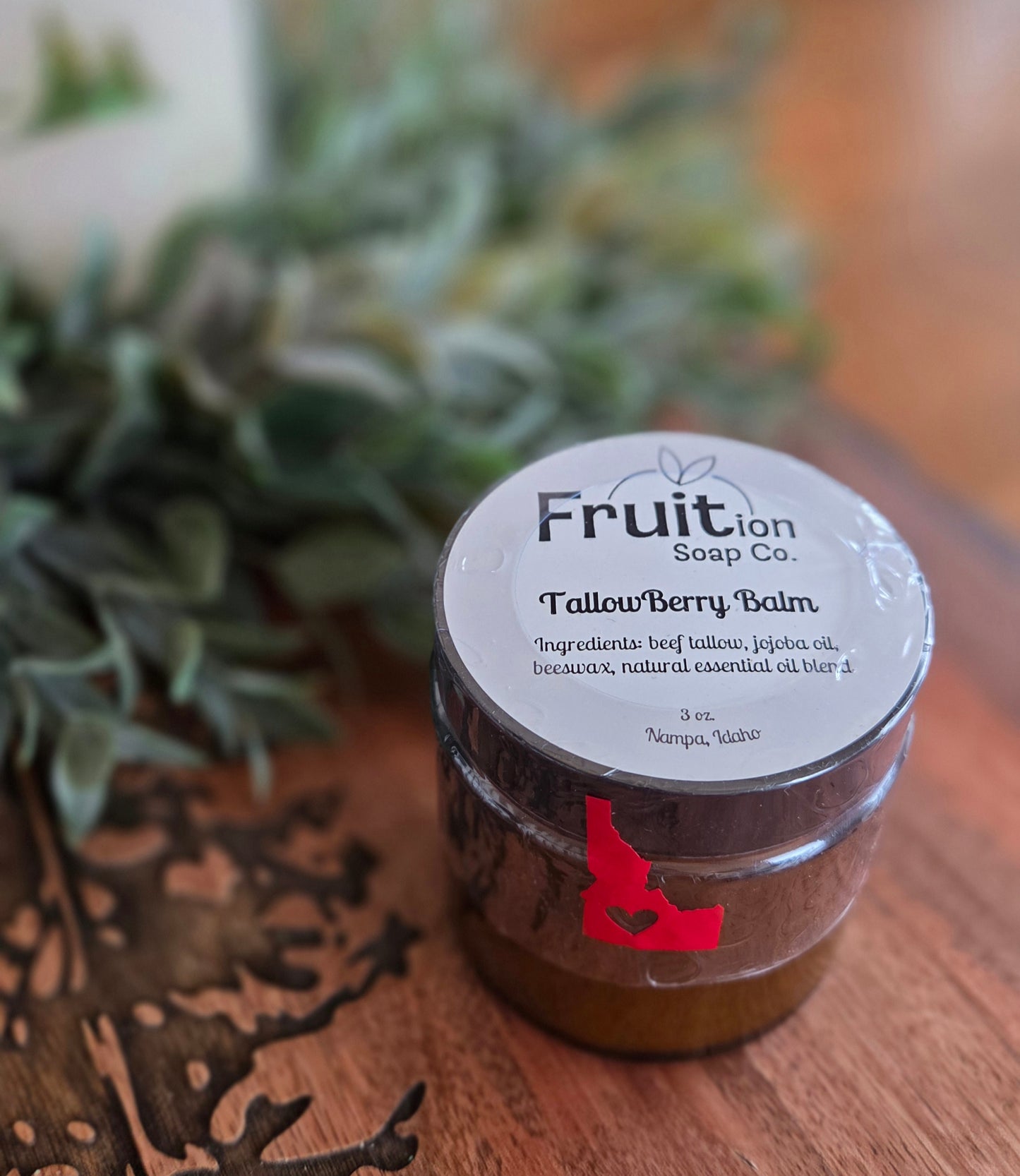 Tallow Balms - 3 oz.  (Amber Jars)